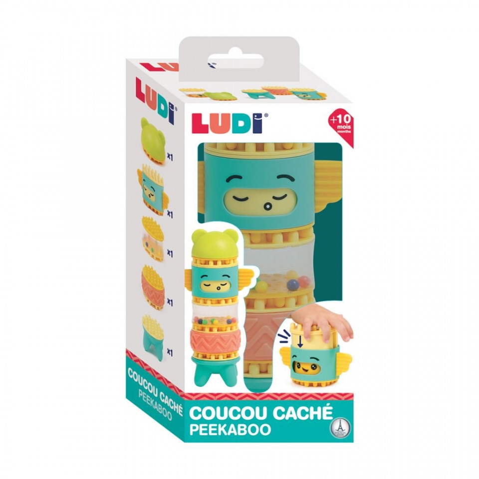 LUDI Joc de stivuire Peekaboo