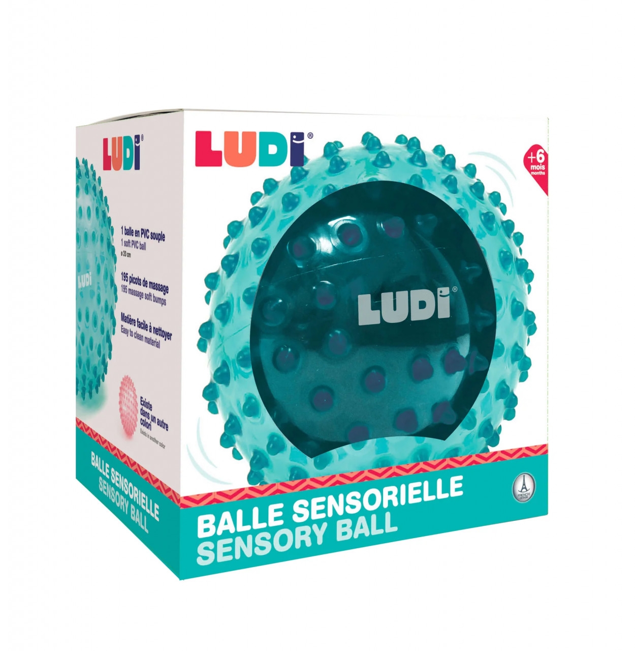 LUDI Minge senzoriala albastra