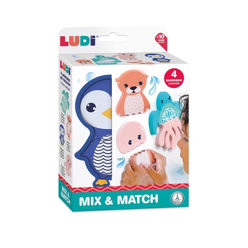 LUDI Puzzle din spuma Animalute