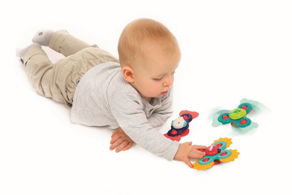 LUDI Set 3 Baby Spinners