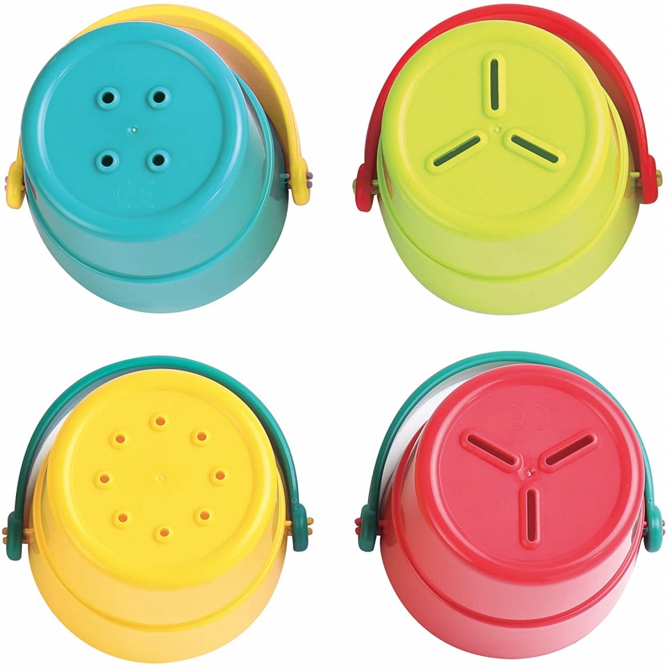 LUDI Set 4 cupe pentru baie