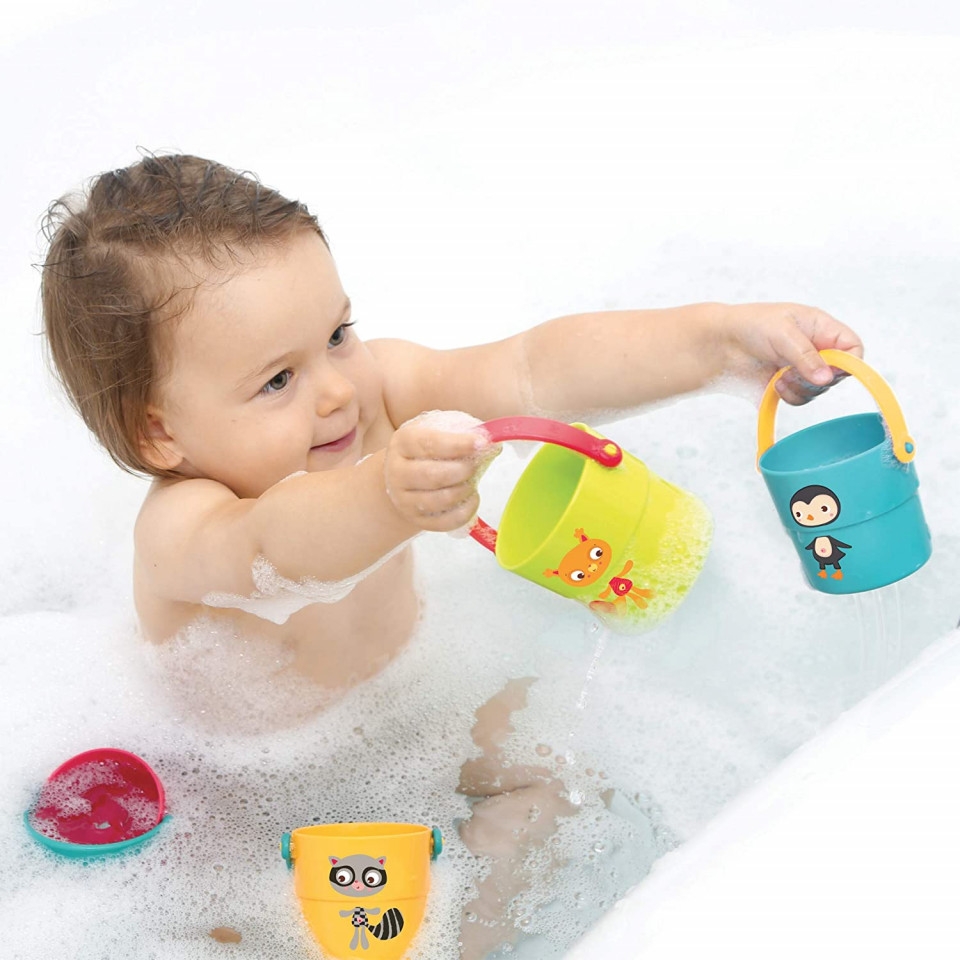 LUDI Set 4 cupe pentru baie