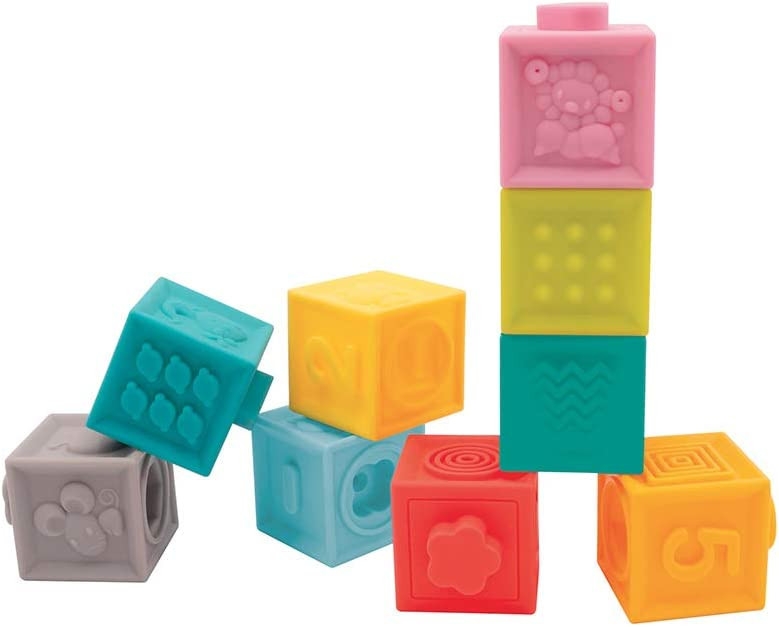 LUDI SET 9 CUBURI- PRIMUL JOC DE CONSTRUIT AL BEBELUSULUI