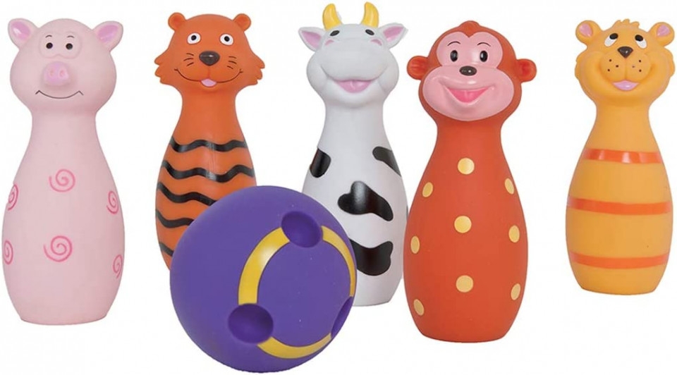 Ludi set de popice Soft cu animalute