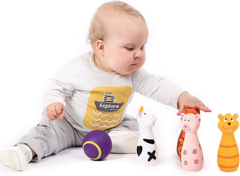 Ludi set de popice Soft cu animalute