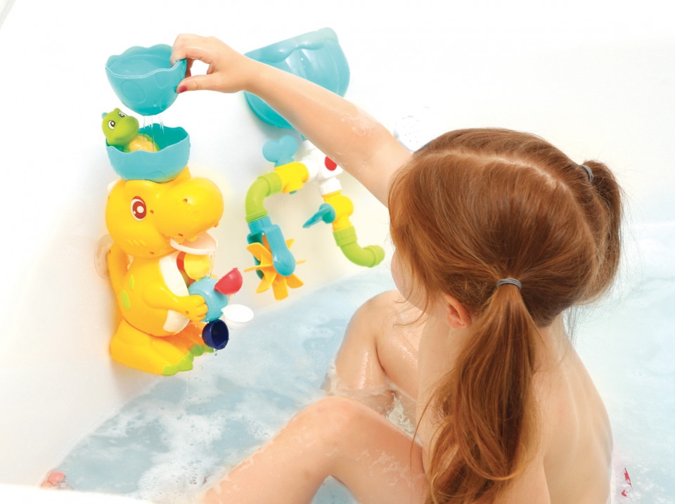 LUDI Set jucarii de baie DINOZAUR