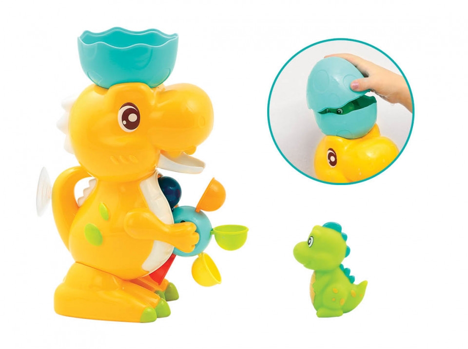 LUDI Set jucarii de baie DINOZAUR