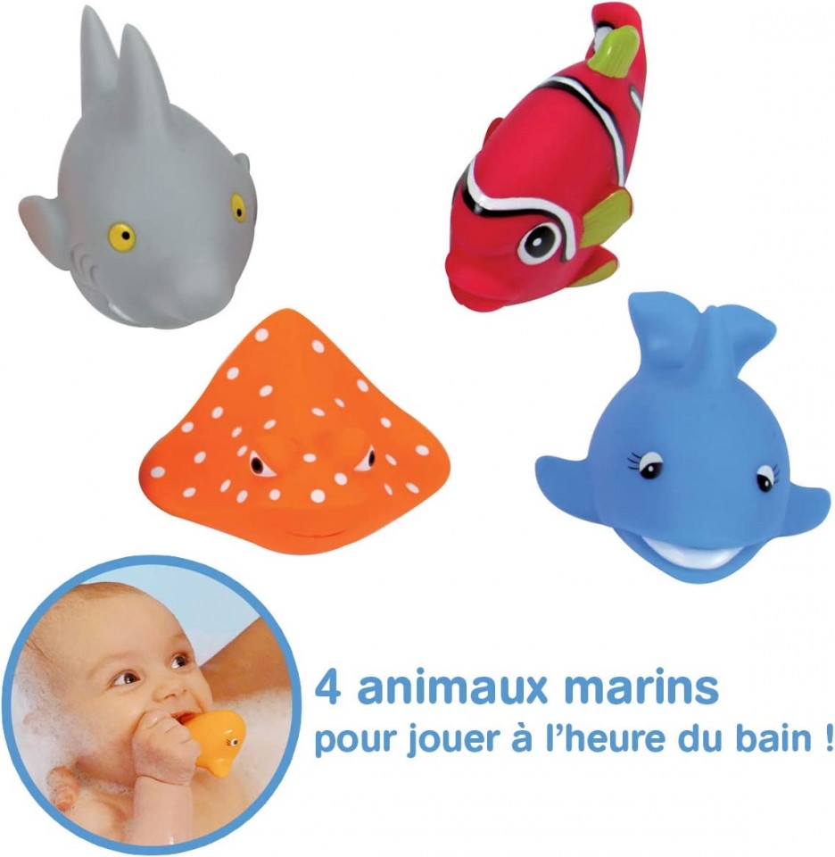 Ludi Set jucarii de baie Pesti