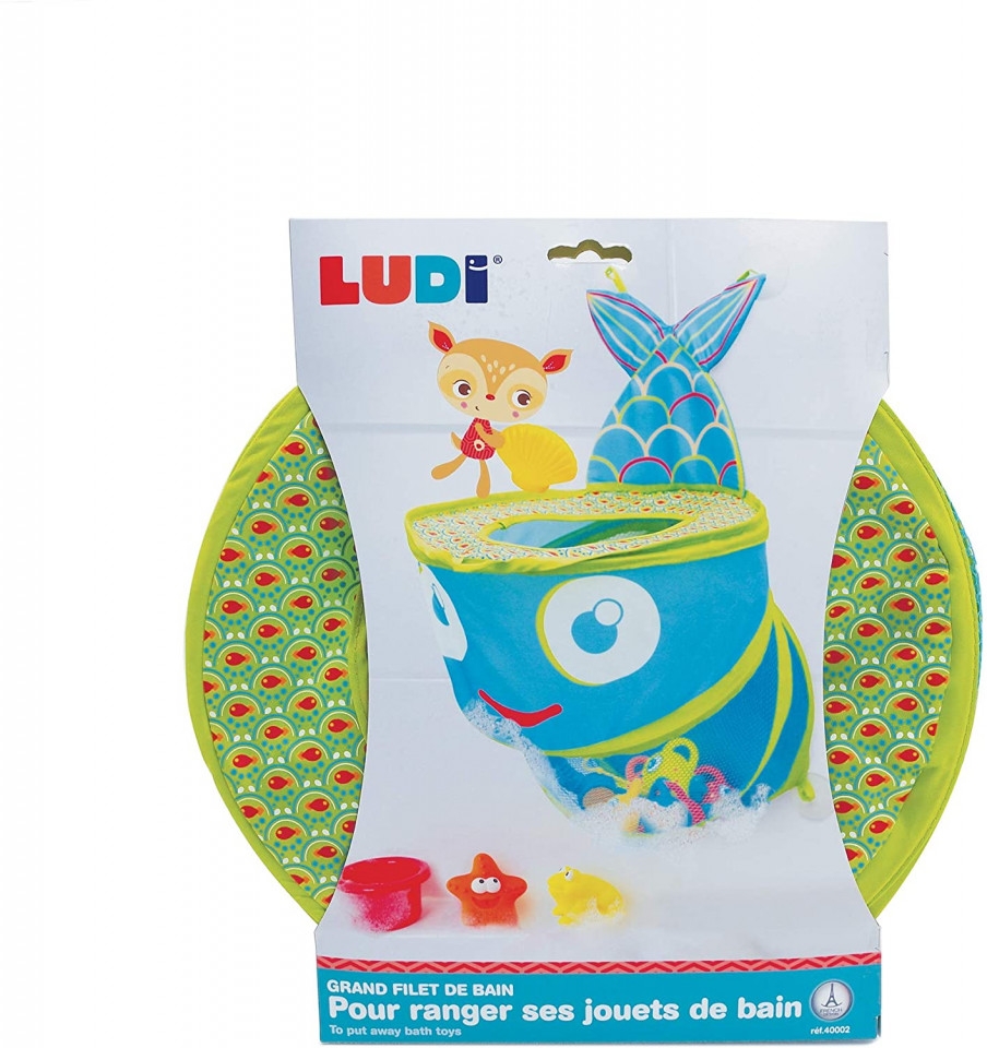 LUDI Suport mare pentru jucarii, Peste