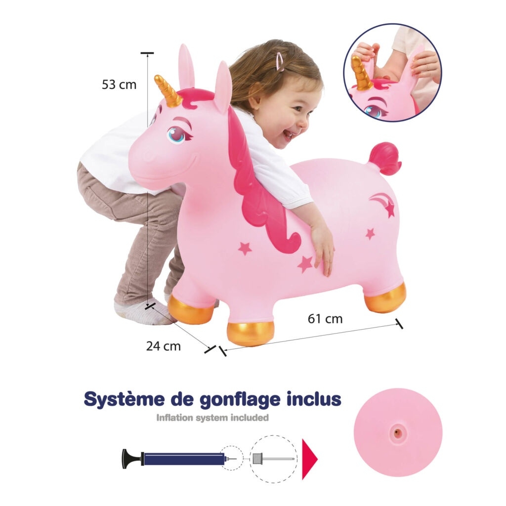 LUDI Unicorn saltaret
