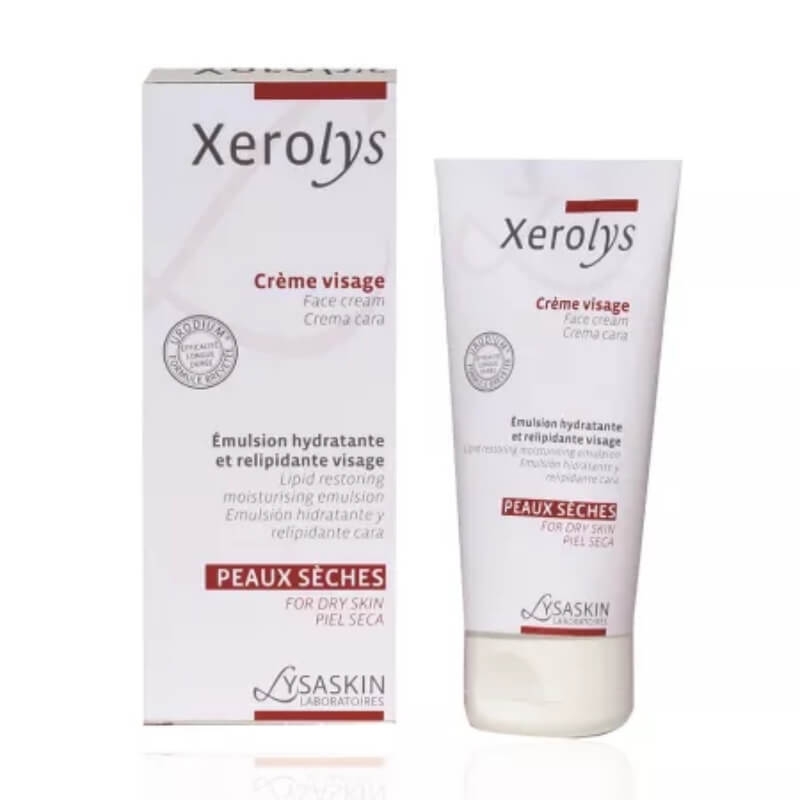 Emulsie hidratanta si relipidanta pentru fata Xerolys, 50 ml, Laboratoires Lysaskin