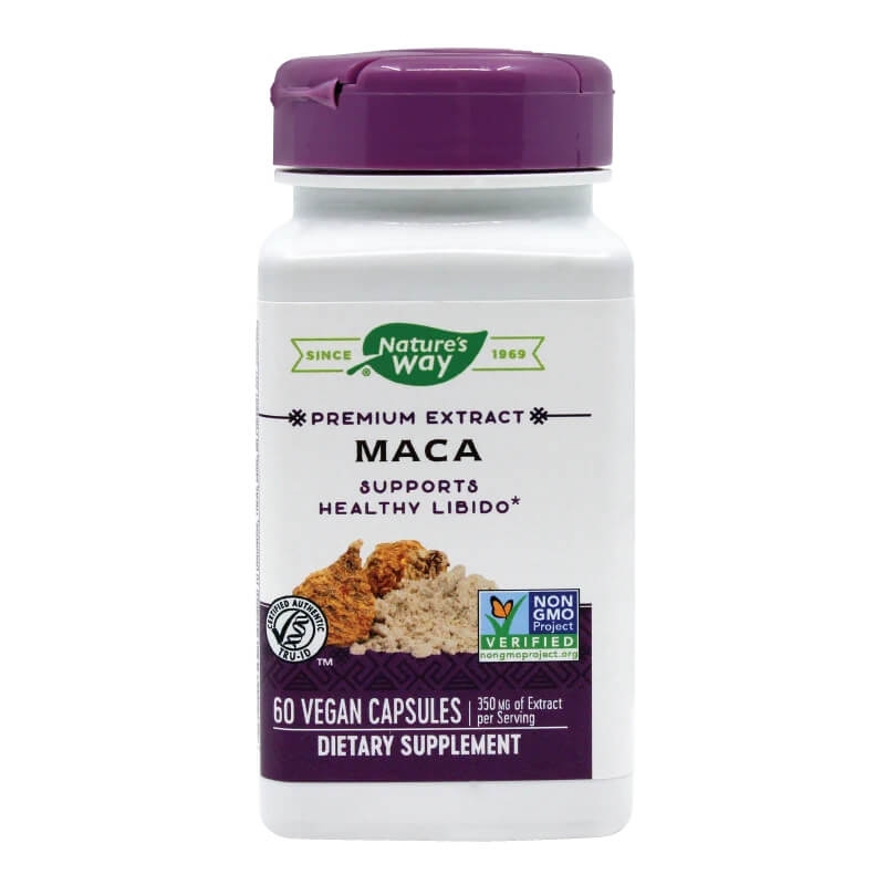 Maca Natures Way, 60 capsule, Secom