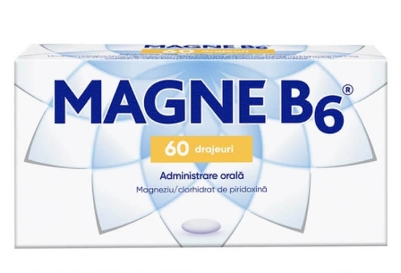Magne B6, 60 drajeuri, Sanofi
