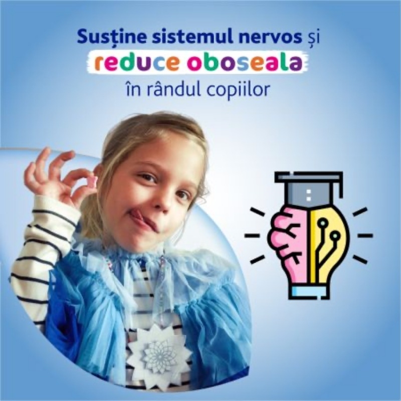 MagneVie Kids, 30 comprimate masticabile, Sanofi