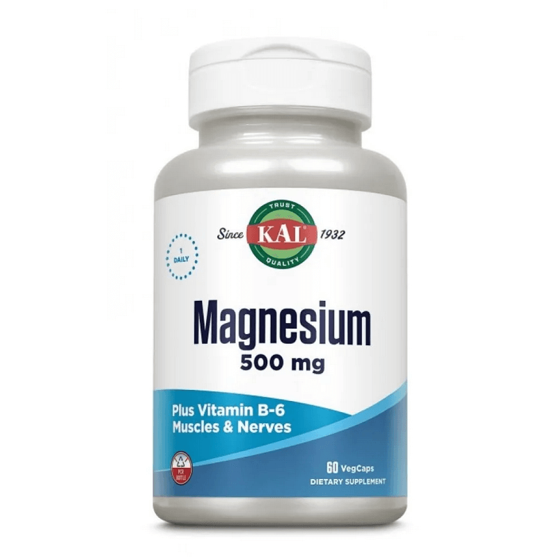 Magneziu 500mg Kal, 60 capsule vegetale, Secom