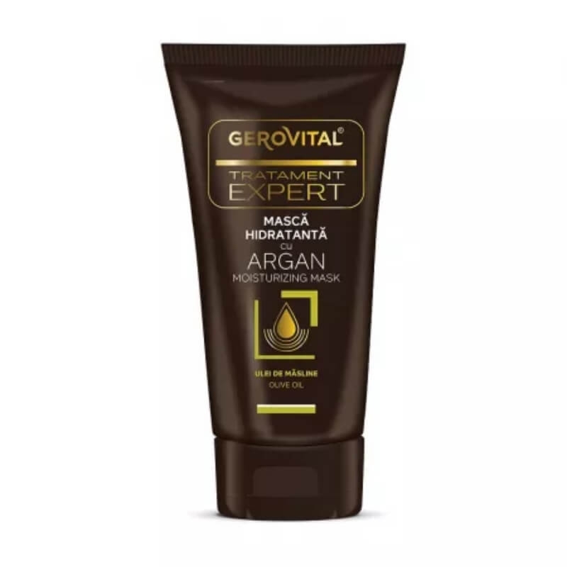 Masca hidratanta cu argan Tratament Expert, 150 ml, Gerovital