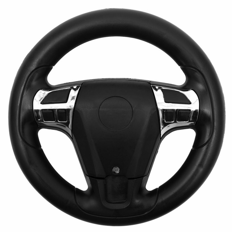 Masinuta de impins Police, Cu maner de impins detasabil, Cu protectii laterale, Cu melodii si claxon, Cu suport jucarii sub sezut, Baby Mix
