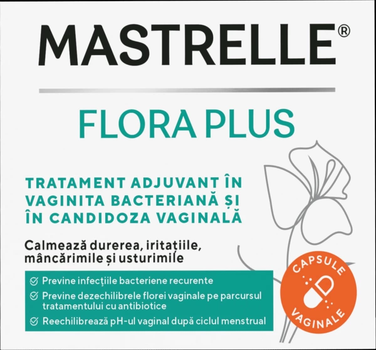 Mastrelle Flora PLus, 10 capsule, Fiterman