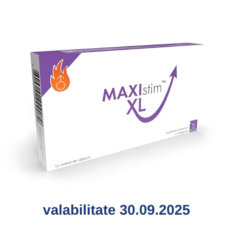 Maxistim XL, 5 plicuri, NaturPharma