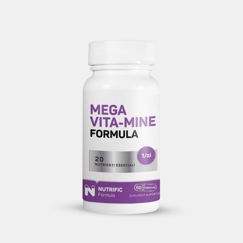 Mega Vita-Mine Formula, 60 capsule, Nutrific