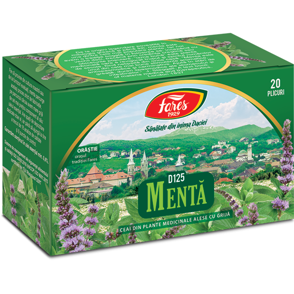 Fares - Ceai menta 20plicuri