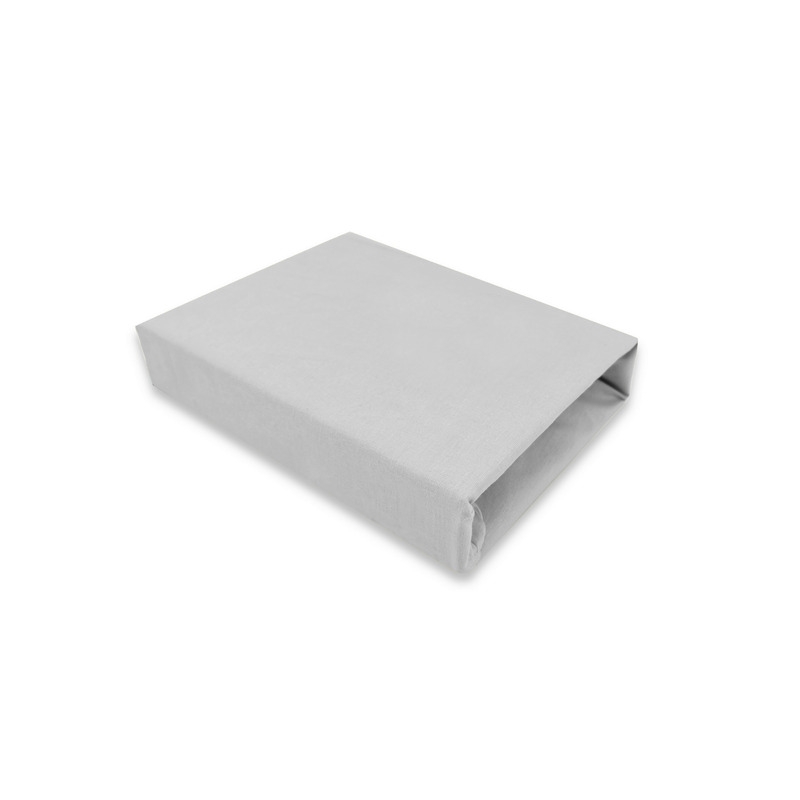Miminu - Cearceaf cu elastic pentru patut leagan sau patut co-sleeper, Dimensiune 90x40 cm, Din bumbac certificat Oeko Tex Standard 100, Colectia Royal, Grey