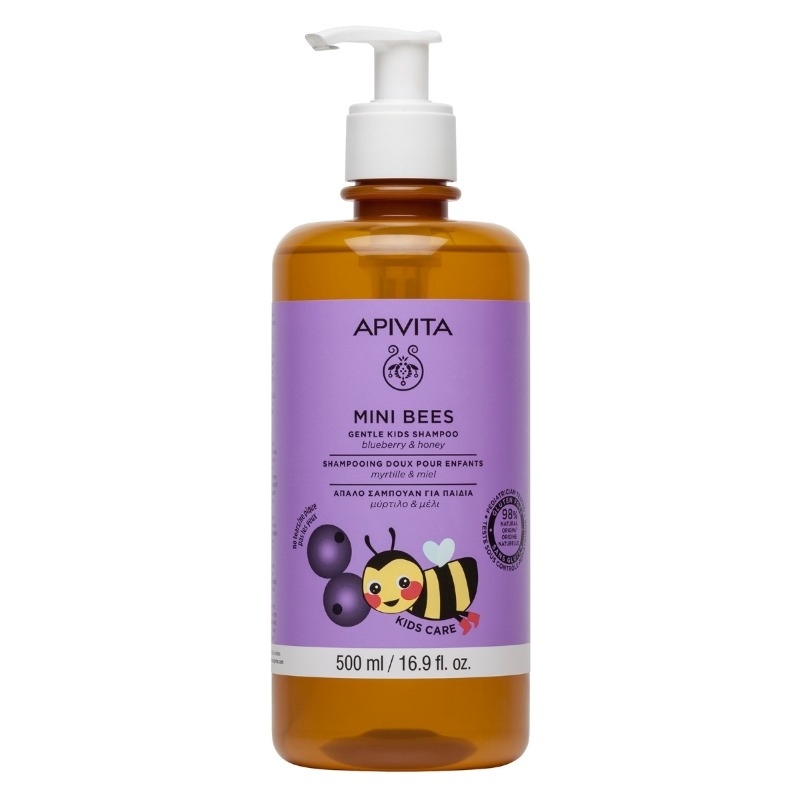 Mini Bees Sampon cu afine si miere, 500ml, Apivita