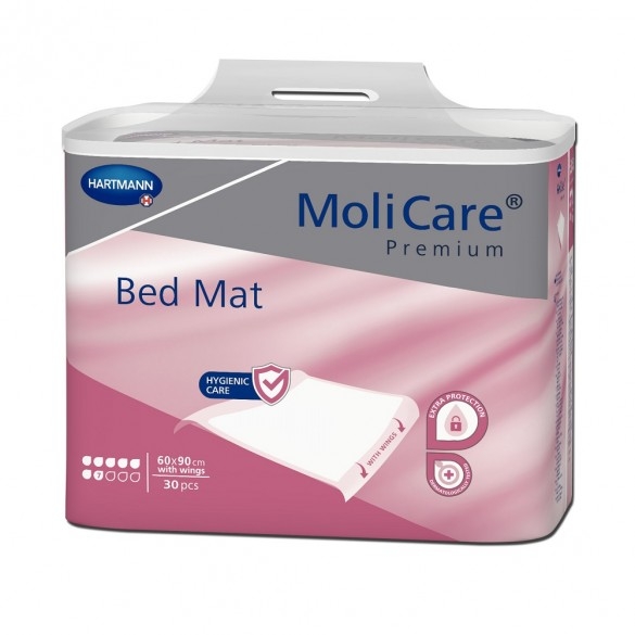 Aleze MoliCare Premium Bed Mat 7 picaturi 60 x 90 cm, 30 bucati, Hartmann