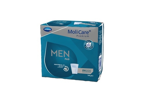 Absorbante urologice barbati Premium Men Pad, 14 bucati, MoliCare