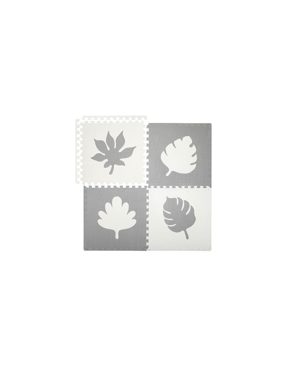 Covoras de joaca puzzle 120x120 cm Momi, Feli - Grey