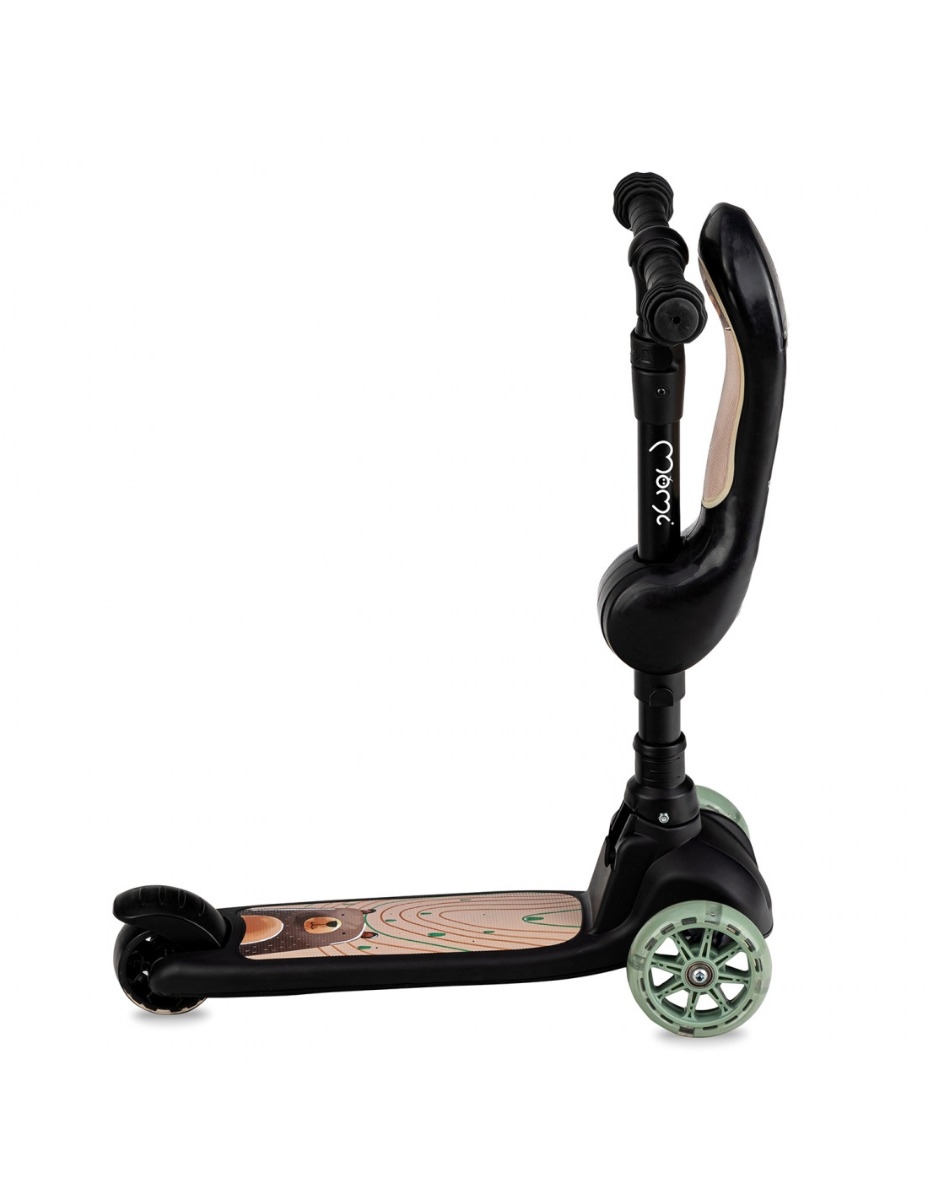 Trotineta transformabila 2in1 MoMi Kiuru - Black