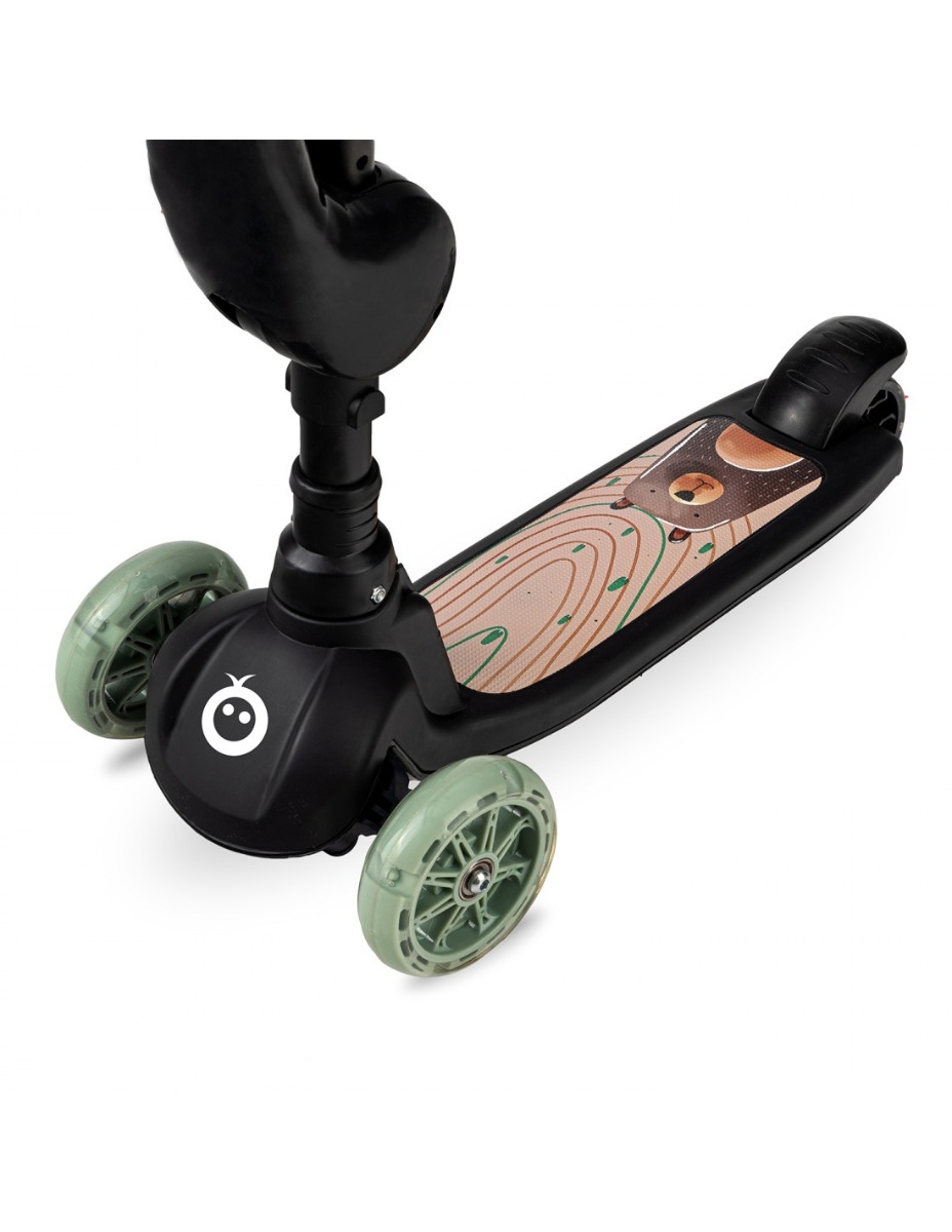Trotineta transformabila 2in1 MoMi Kiuru - Black