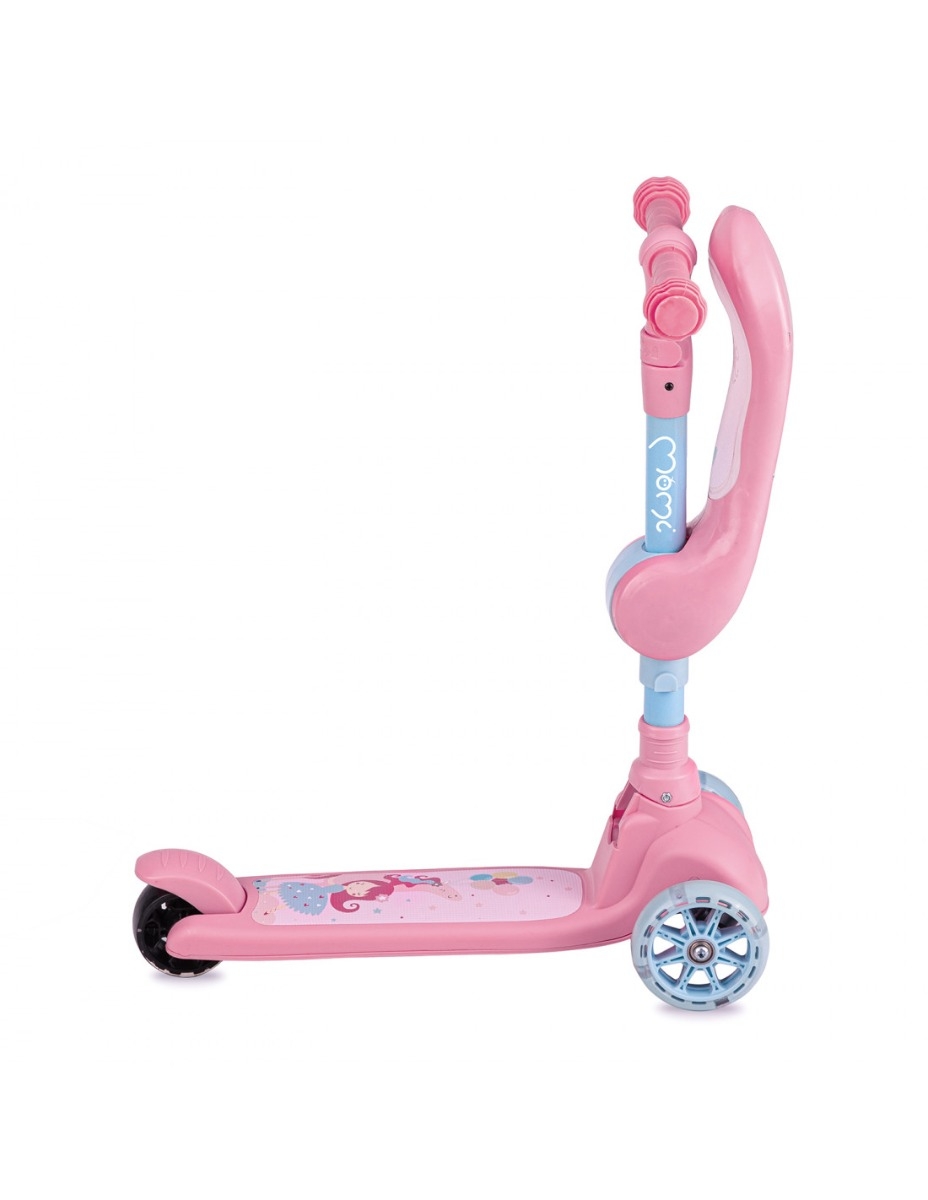 Trotineta transformabila 2in1 MoMi Kiuru - Pink