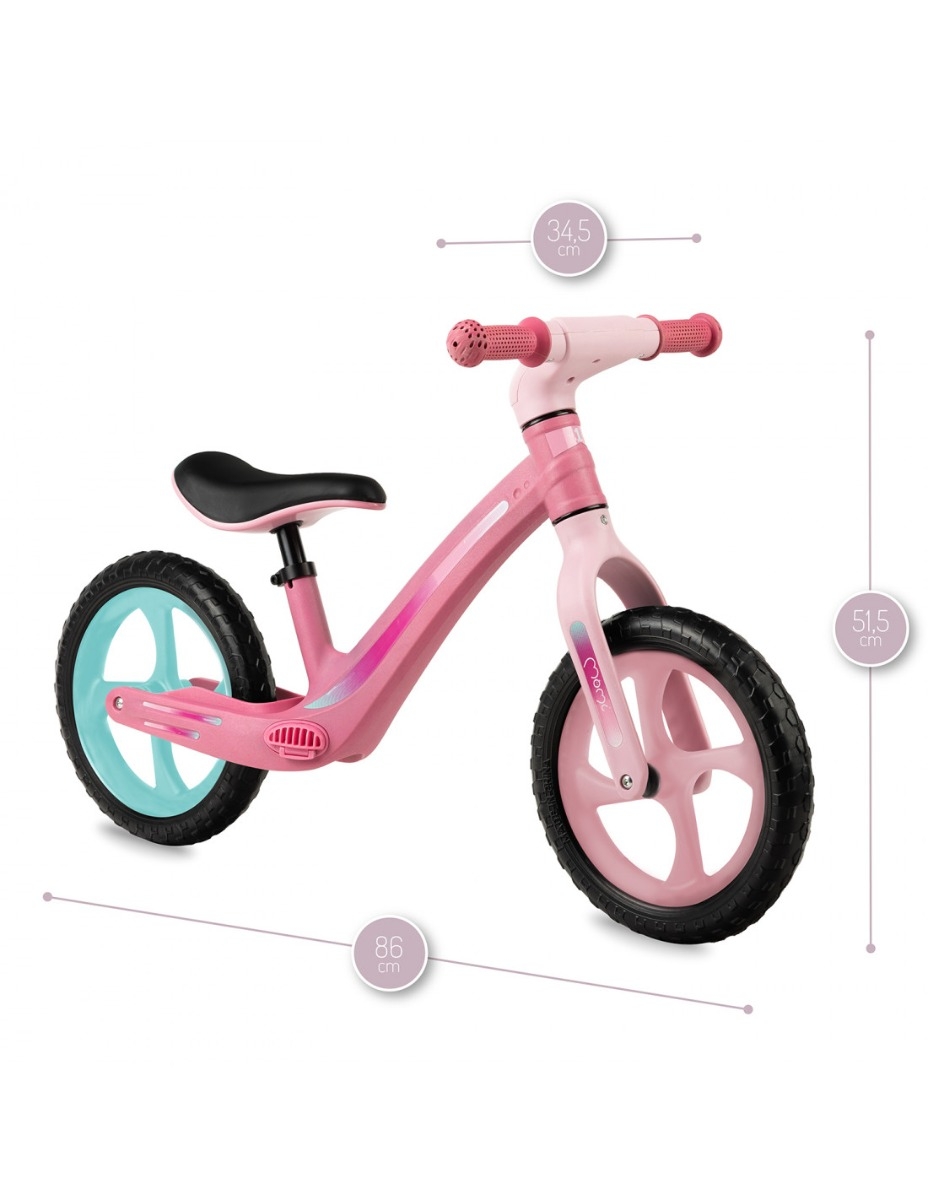 Bicicleta fara pedale, Momi Mizo - Pink