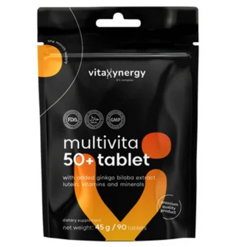 Multivita 50+, 90 tablete, Vitaxynergy