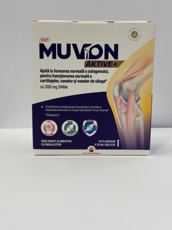 Muvon Aktive Plus, 10 fiole x 25 ml, Sun Wave Pharma