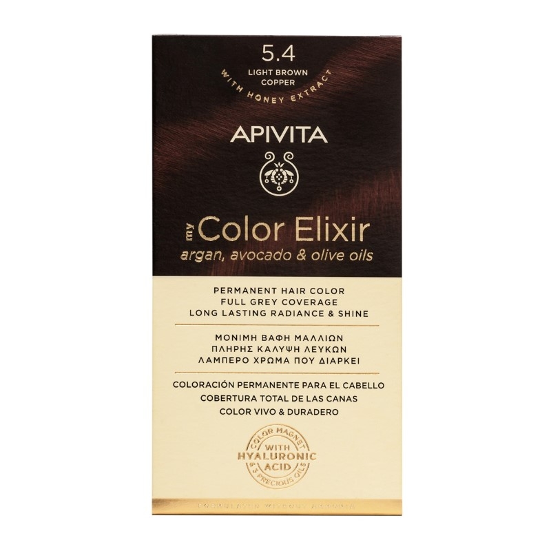 My Color Elixir vopsea par N5.4, 155ml, Apivita
