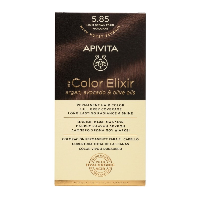 My Color Elixir vopsea par N5.85, 155ml, Apivita