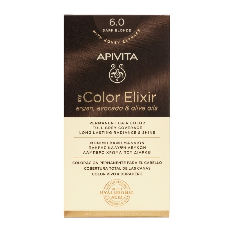 My Color Elixir vopsea par N6.0, 155ml, Apivita