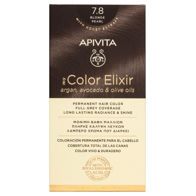 My Color Elixir vopsea par N7.8, 155ml, Apivita 
