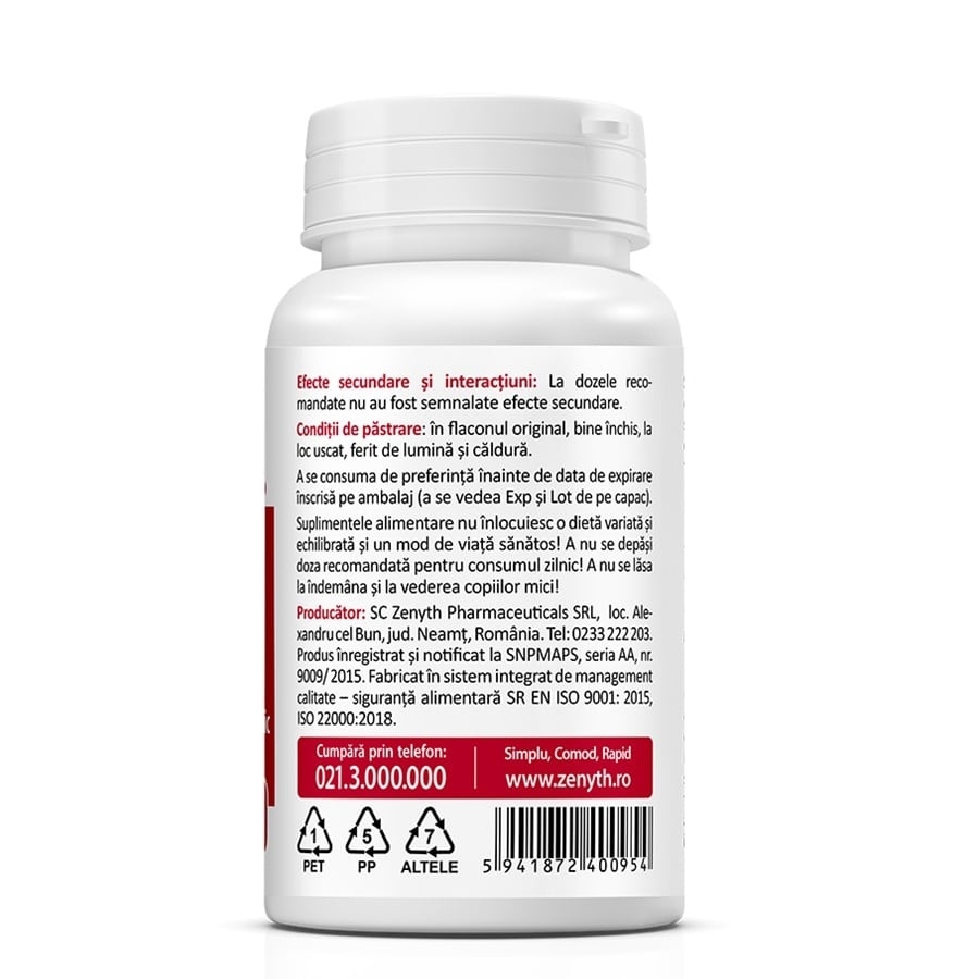 N-Acetyl L-Cysteine 300 mg, 60 capsule, Zenyth