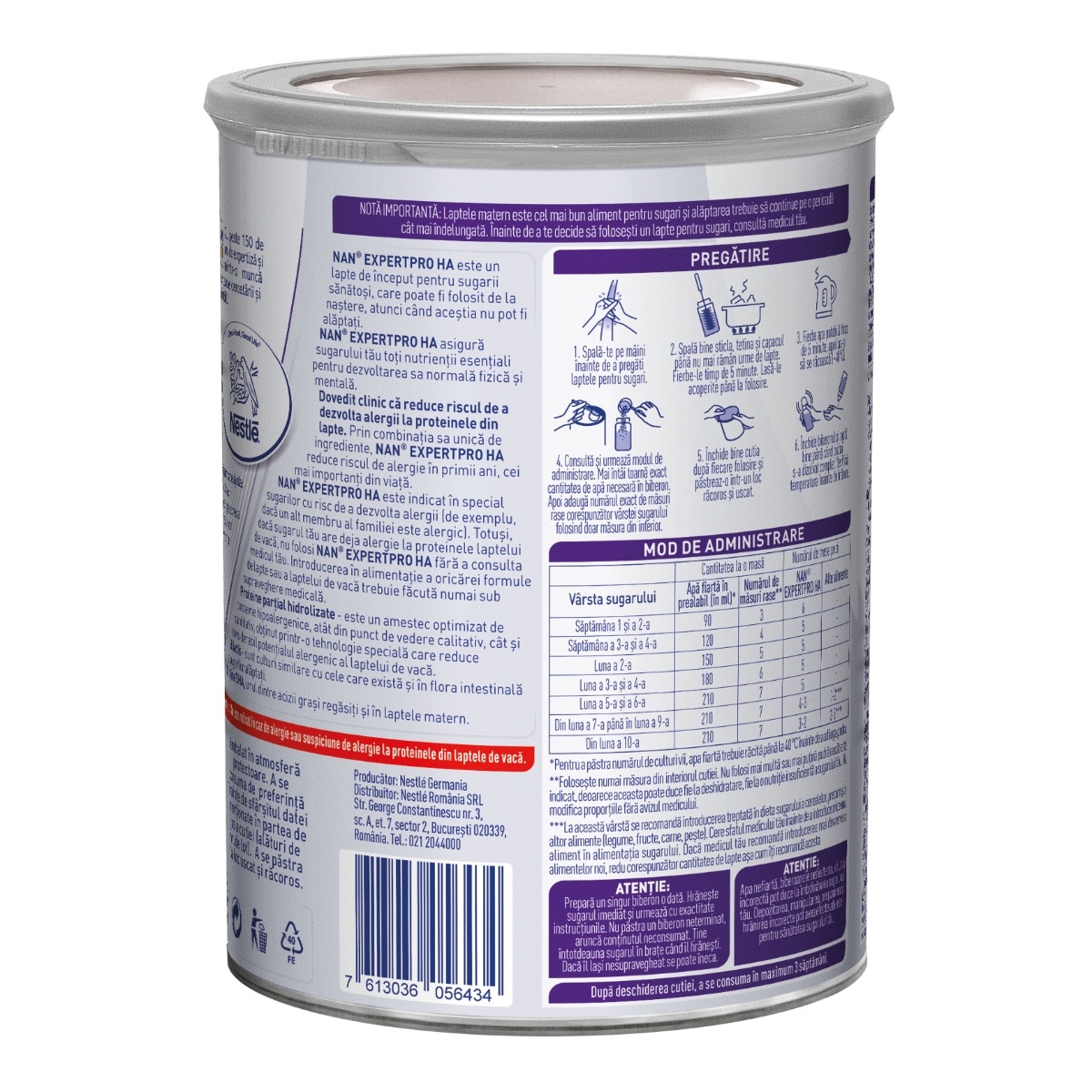 Nestle - Nan HA Expert Pro lapte praf 400g