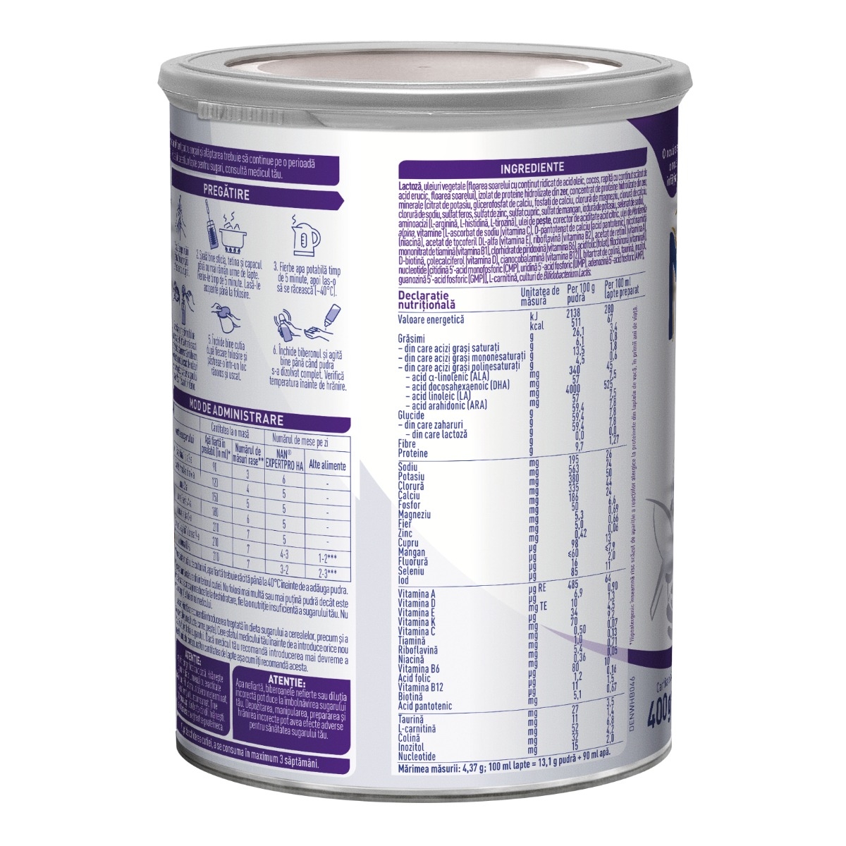 Nestle - Nan HA Expert Pro lapte praf 400g
