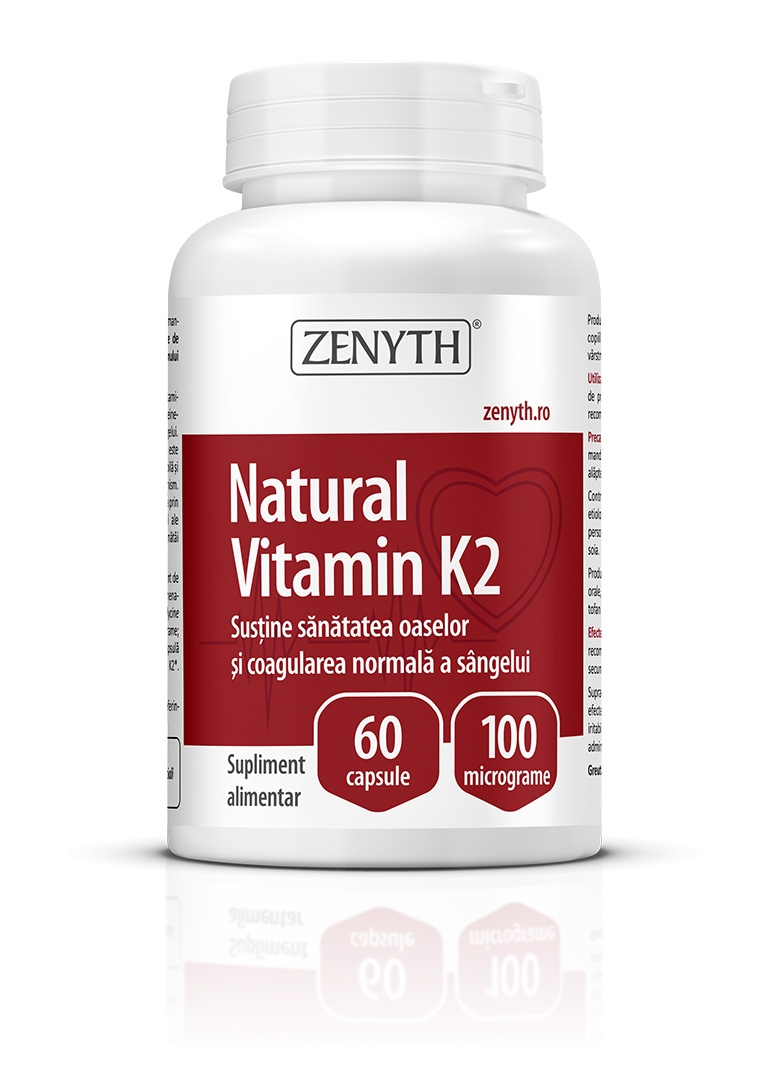 Zenyth - Natural Vitamin K2 60caps x 100µg