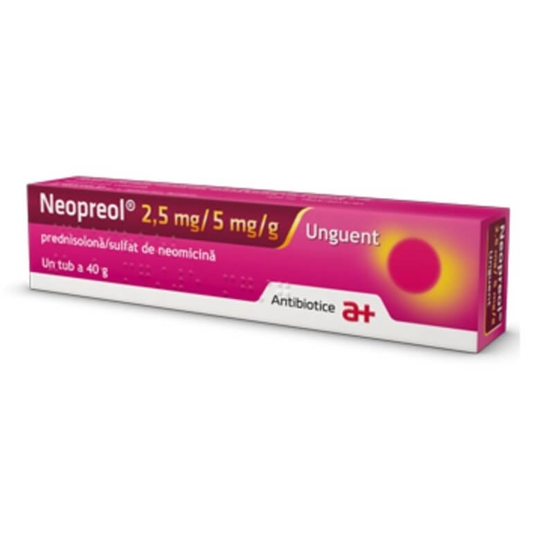 Neopreol® 2,5 mg/5 mg/g unguent tub a 40 g