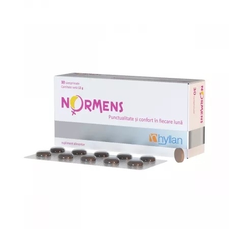 Normens, 30 comprimate, Hyllan Normens, 30 comprimate, Hyllan