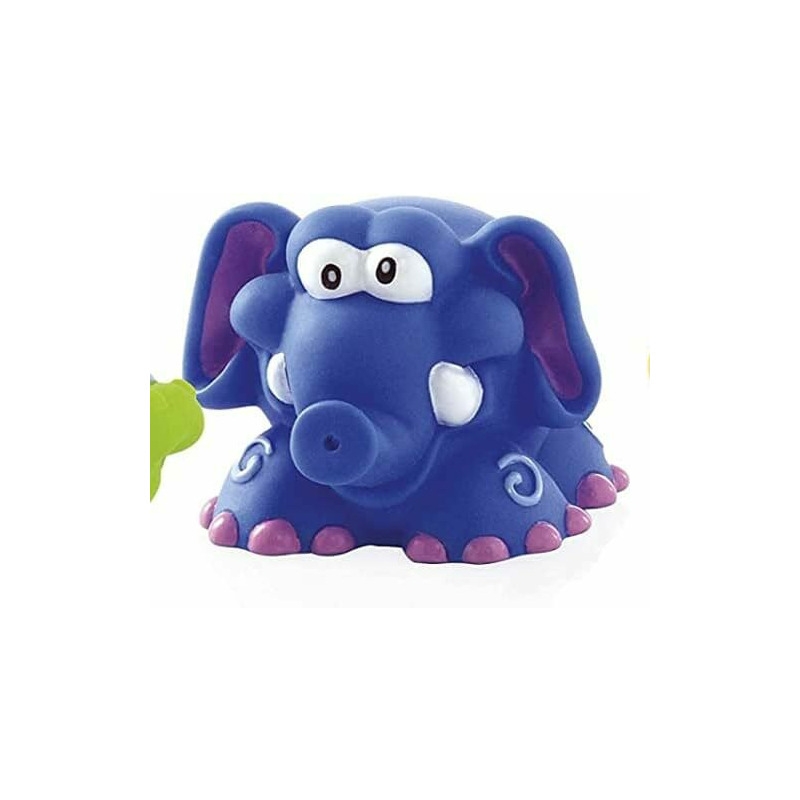 Nuby - Jucarii de baie in forma de animaute, Fara BPA, 4+ luni, Multicolor