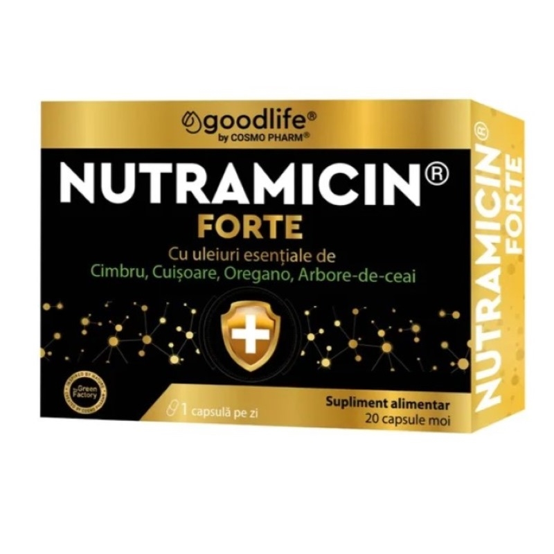 Nutramicin Forte, 20 capsule, Cosmo Pharm