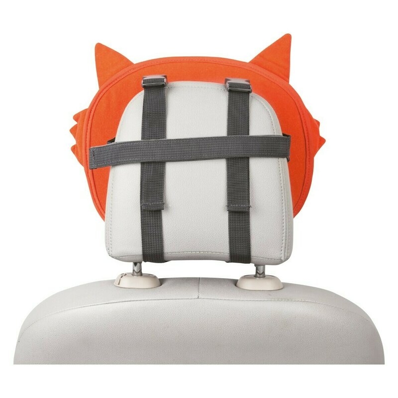 Oglinda auto pentru supraveghere bebelusi, Fox, FreeON, Orange