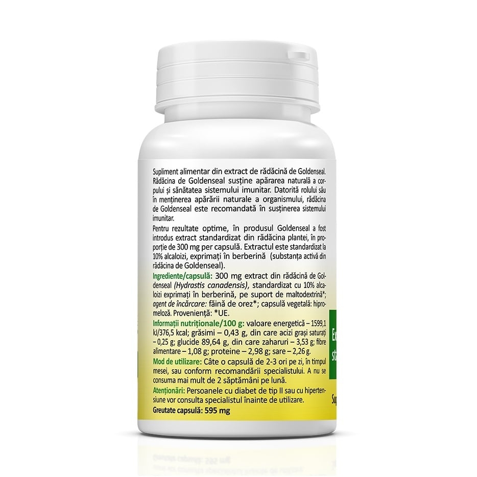 Goldenseal, 300 mg, 45 capsule, Zenyth